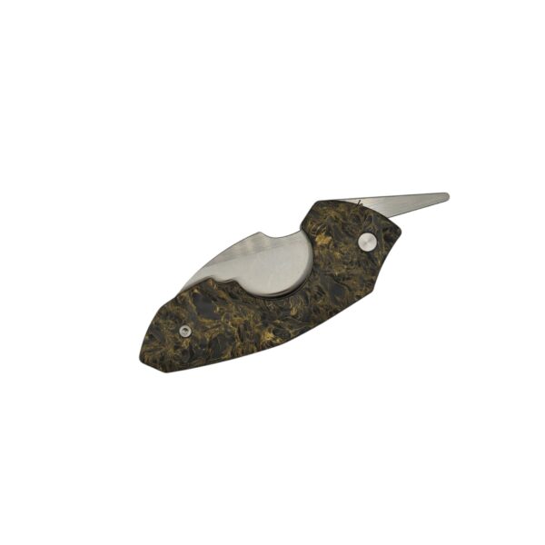 Coronas Cigar Cutter FatCarbon Dark Matter Gold – Bild 2
